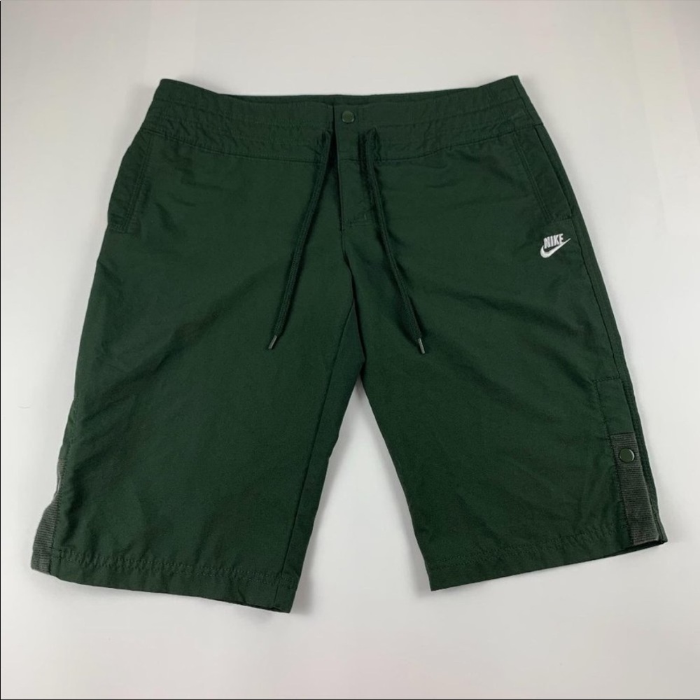 Nike Men's Olive Poplin Long Short M